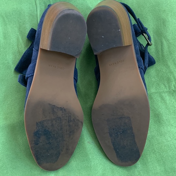 Cole Haan Blue Suede Boots!!! - Picture 6 of 8